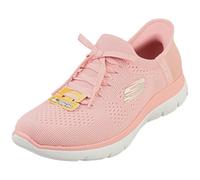 Skechers Damen Summits New Daily Turnschuhe, Rose Knit/Coral Trim, 37 EU