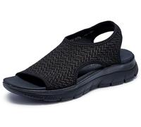 Skechers Damen Summits - Outta HereSportsandale