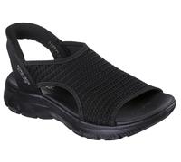 Skechers Damensandalen SUMMITS Schwarz Größe 40