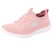 Skechers Damen Summits Top Player Turnschuhe, Rose Knit/Mauve Trim, 41 EU