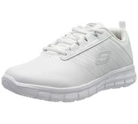 Skechers Damen Sure Track Erath Slip On Sneaker, White Leather, 39 EU