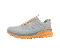 Skechers Damen Switch Back CascadesSwitch Back Cascades, Hellgrauer Synthetik-Textil-Korallenbesatz, 37.5 EU