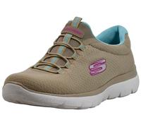 Skechers Damen Synergy Loving Life Sneaker, Taupe Multi, 41 EU