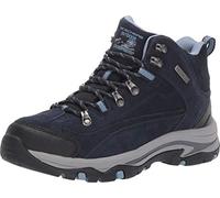 Skechers Damen Trego Alpine Trail Walking Shoe, Navy Grey, 38.5 EU