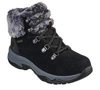 Skechers Damen Trego Falls Finest Stiefelette, Black Suede Nylon, 36 EU