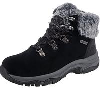 Skechers Damen Trego Falls Finest Stiefelette, Black Suede Nylon, 39 EU