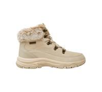 Skechers Damen Trego Snow Worries Stiefelette, Natürliches Wildleder, Duraleather-Kunstfell, 38 EU