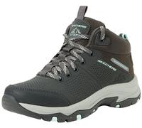 Skechers Damen Trego Trail KismetTREGO Trail Kismet, Anthrazitfarbenes Synthetik-Mesh-Minz-R, 35 EU