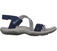SKECHERS Damen Trekkingsandale REGGAE SLIM - TAKES TWO Blau - Gr. - 36