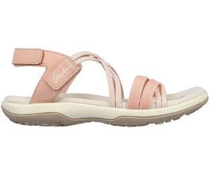 SKECHERS Damen Trekkingsandale REGGAE SLIM - TAKES TWO Rot - Gr. - 41