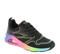 Skechers Damen Tres-air UNO-Rainbow Roads Sneaker, Black Mulit, 41 EU