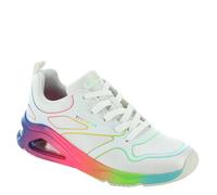 Skechers Damen Tres-air UNO-Rainbow Roads Sneaker, White Mulit, 38 EU