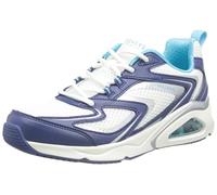 Skechers Damen Tres-air UNO-Terti-airy Sneaker, weiß/Marineblau, 39.5 EU