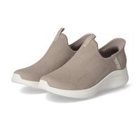Skechers Damen Ultra Flex 3.0 Easy Win Slip-InTurnschuhe, Taupe Knit/Trim, 36 EU