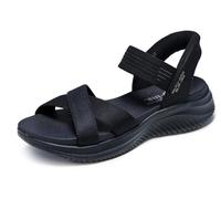 Skechers Damen Ultra Flex 3.0 Sandal Never Better, Black Mesh/Gore, 40 EU