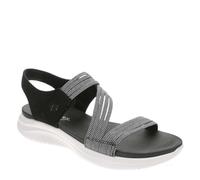Skechers Damen Ultra Flex 3.0 Sandale - Sunday Candy, Schwarz, 9
