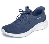 Skechers Damen Ultra Flex 4.0 Slip-InTurnschuhe | Slip-Ins, Fersenkissen hält Ihren Fuß sicher, luftgekühlte Memory-Schaum-Einlegesohle, ultra-dehnbare Passform