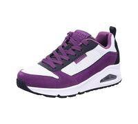 Skechers UNO 177105 PRBK violett - sportliche Halbschuhe für Damen - Größe 37