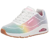 Skechers Damen Uno Â€“ ein Echter Hingucker Sneaker, White Mulit, 37 EU