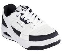 Skechers Damen UNO Court Courted Style Sneaker, weiß, 38 EU