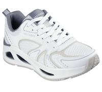 Skechers Damen UNO Ego-Illustris Air Sneaker, Weiß/Grau, 39 EU