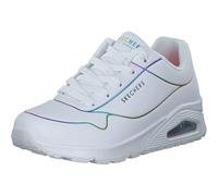 Skechers Damen-Sneaker UNO-Electric Lines Weiß/Mehrfarbig Größe 39,5 EU
