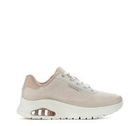 Skechers Damen Uno Flex - Spring on Air, Taupe, 8