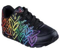 Skechers - Uno - Full Of Love Goldcrown - Schwarz - Sneaker - Größe 36