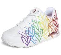 Skechers Uno - Full of Love Damen Freizeitschuhe, weiß, Größe 37 37