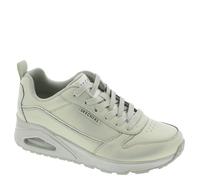 Skechers Damen UNO-Galactic Gal Sneaker, graugrün, 39.5 EU