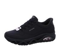 Skechers Damen UNO Glide-Step Glide On Air Sneaker, Schwarz, 38 EU