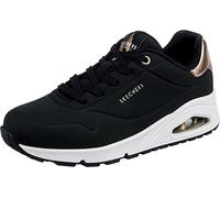 Skechers Damen Uno Golden Air Turnschuhe, Black Durabuck, 42 EU