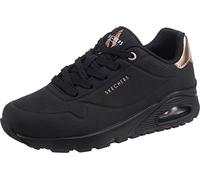 Skechers Damen Uno Golden Air Turnschuhe, Black Durabuck/Mesh Trim, 38 EU