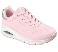 Skechers Damen UNO Golden Air Turnschuhe, Light Pink Durabuck/Mesh Trim, 40 EU