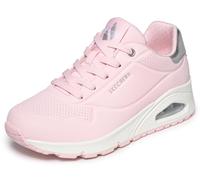 Skechers Damen UNO Golden Air Turnschuhe, Light Pink Durabuck/Mesh Trim, 41 EU