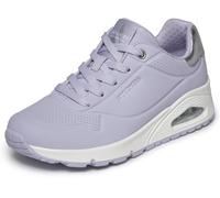 Skechers Damen UNO Golden Air Turnschuhe, Lilac Durabuck/Mesh Trim, 40 EU