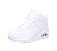Skechers Damen UNO-high Regards Sneaker, Weiss/opulenter Garten, 35 EU