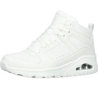 Skechers Damen UNO-high Regards Sneaker, Weiss/opulenter Garten, 38.5 EU