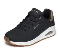 Skechers Damen UNO Jungle Nite Sneaker, Schwarz, 39.5 EU