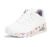 Skechers Damen UNO-Majestic Garden Sneaker, Weiß/Mehrfarbig, 36.5 EU