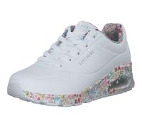 Skechers Damen UNO-Majestic Garden Sneaker, Weiß/Mehrfarbig, 36 EU