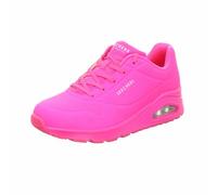 Skechers Damen Uno Night Shades Sneaker, Hot Pink Durabuck, 39 EU