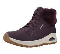 Skechers Schnürstiefelette Uno Rugged Fall Air Damen Lederimitat/Textil Weinrot Gr. 37