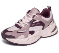 Skechers Damen UNO Ryze Turnschuhe, Purple and Pink Duraleather Mesh, 36.5 EU