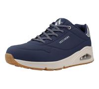 Skechers Damen Sneaker UNO-Shimmer Away 155196-NVSL Blau Größe 36 EU