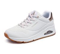 Skechers Uno Shimmer Away Damen Sneaker weiß/gold - 38.5