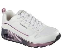 Skechers Damen Uno-Sparkle Lite Sneaker, Weiß/mehrfarbig, 38 EU