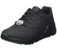 Skechers Damen Uno Sr Sneaker, Black Synthetic, 40 EU