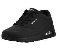 Skechers Damen UNO-Stand On Air Sneaker, Black Durabuck, 40 EU Weit