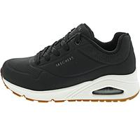 Skechers Damen Uno Stand On Air Sneakers, Black Durabuck, 37 EU